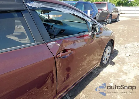 2012 Honda Civic Lx from USA, damaged, VIN 19XFB2F55CE056272